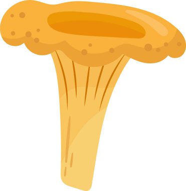 Camelina Mantar Bitki Vektörü İllüstrasyonu