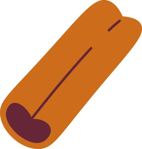 Kaneel Spice Stick Vector Illustratie — Stockvector