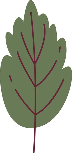 木の葉のアイコンベクトル図 — ストックベクタ