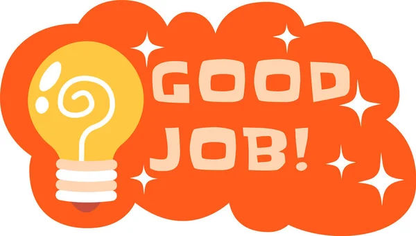 Good jobストックベクター、ロイヤリティフリーGood jobイラスト