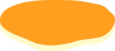 Krep Tatlı Fırın Vektör İllüstrasyonu