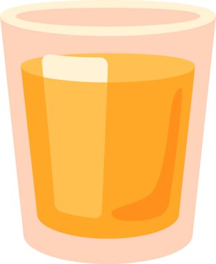 Bardak suyu vektör çizim