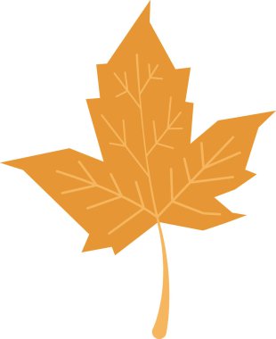 ağaç yaprağı ikonu vektör illüstrasyonu