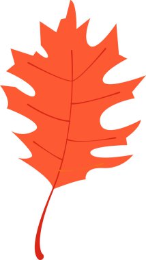 ağaç yaprağı ikonu vektör illüstrasyonu