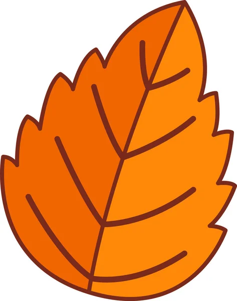 Ikona Vektoru Listí Stromu — Stockový vektor