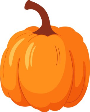 Balkabağı Sebze Olgun Vektör İllüstrasyonu