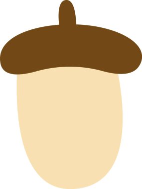 Soyut Palamut Meyve Vektörü İllüstrasyonu