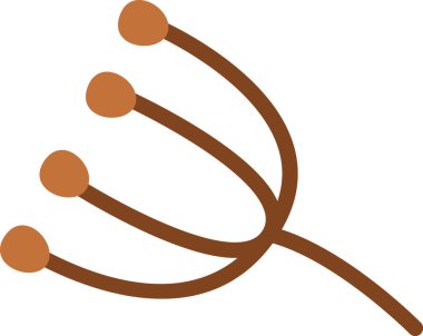 Böğürtlen Vektörü İllüstrasyonlu Şube