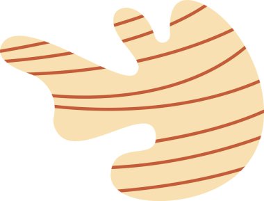 Soyut Şekil Sonbahar Sembol Vektörü İllüstrasyonu