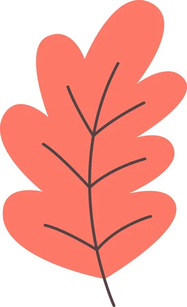 Träd Blad Ikon Vektor Illustration — Stock vektor