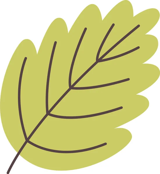 Значок Листя Дерева Векторна Ілюстрація — стоковий вектор