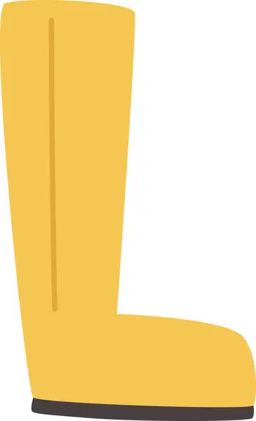 Bota Calzado Icono Vector Ilustración — Vector de stock