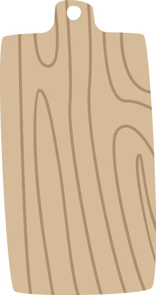 木制切主板矢量插图 — 图库矢量图片