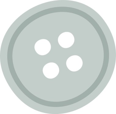 Giysi Tokmağı Simgesi Vektör İllüstrasyonu