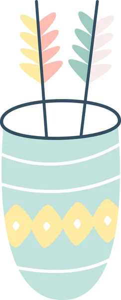 Cup Arrows Vector Illustration — Stock Vector