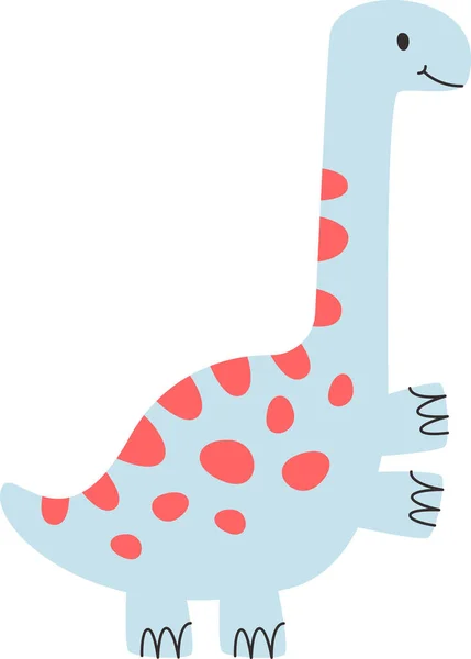 Дитячий Динозавр Векторні Ілюстрації — стоковий вектор