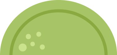 Soyut Yuvarlak Element Vektörü İllüstrasyonu