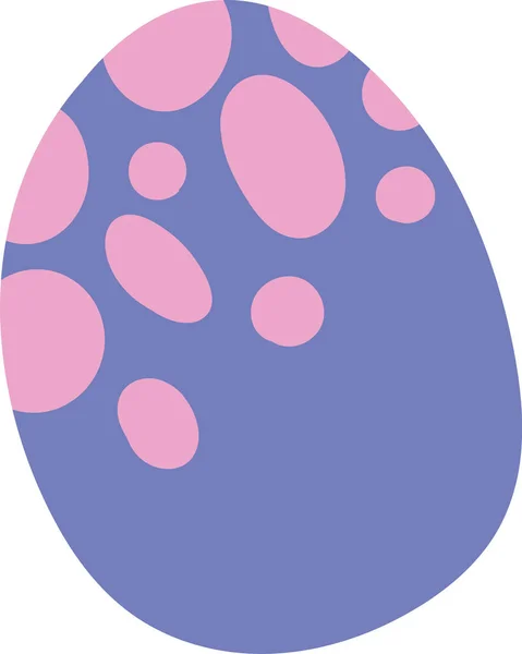 Abstract Dinosaurus Egg Vector Illustratie — Stockvector
