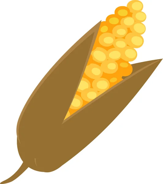Ухо Кукурузного Вектора — стоковый вектор
