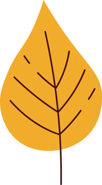 Baum Blatt Symbol Vektor Illustration — Stockvektor