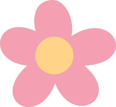 Çiçek baş simgesi Vektör İllüstrasyonu