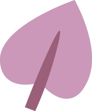 Soyut Ağaç Yaprak Vektörü İllüstrasyonu