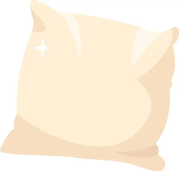 Pillow Sleep Vector Illustration — Stock Vector