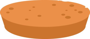 Kurabiye Tatlı Fırın Vektör İllüstrasyonu