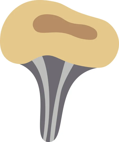 Abstrato Cogumelo Toadstool Vector Ilustração — Vetor de Stock
