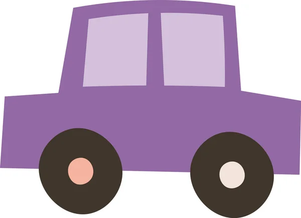 Car Kids Toy Διανυσματική Απεικόνιση — Διανυσματικό Αρχείο