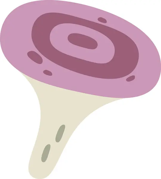 Abstract Mushroom Toadstool Vector Illustration — Stock Vector