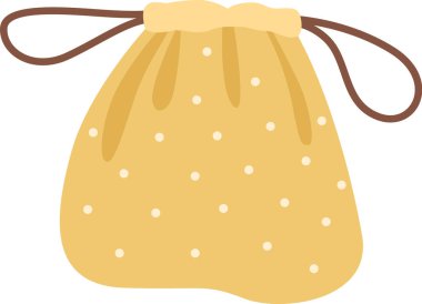 Eko Tekstil Torba Vektörü İllüstrasyonu