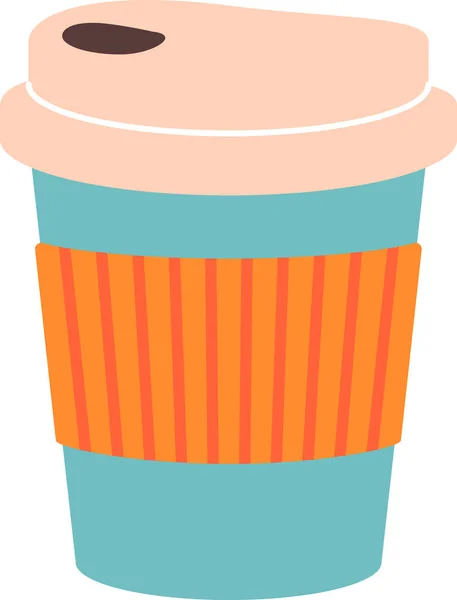 Чашка Векторной Иллюстрации Кофе — стоковый вектор