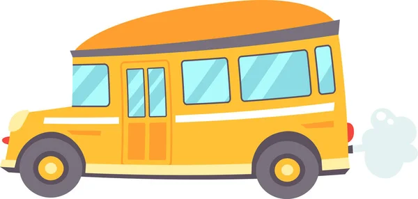 Vektorový Obrázek Školní Autobusové Dopravy — Stockový vektor