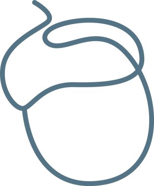 Meşe palamudu Sıralı Vektör İllüstrasyonu