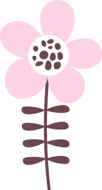 Kök Vektör Resimlerinde Çiçek