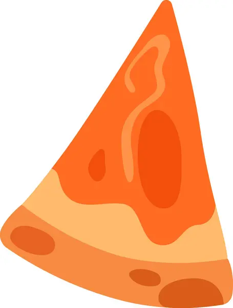 Pizza Food Slice Vector Illustratie — Stockvector