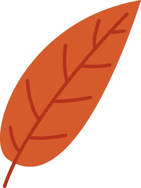 Floral Botanical Leaf Vector Illustration — Stockvektor