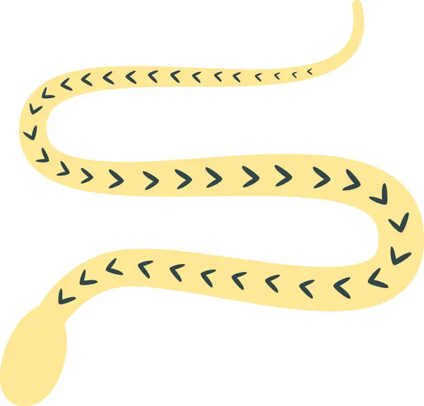 斯堪的那维亚模式的蛇矢量图解 — 图库矢量图片