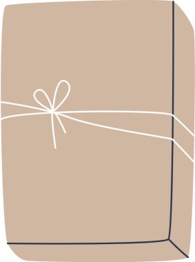 Hediye Kutusu Sunar Vektör İllüstrasyonu