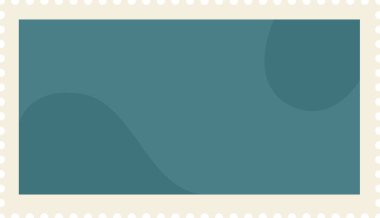 Soyut Desen Vektör İllüstrasyonlu Damga