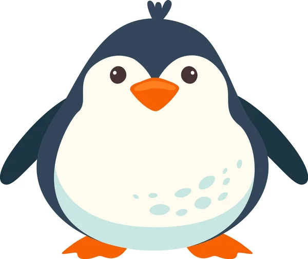 Pinguim Arctic Animal Vector Ilustração — Vetor de Stock