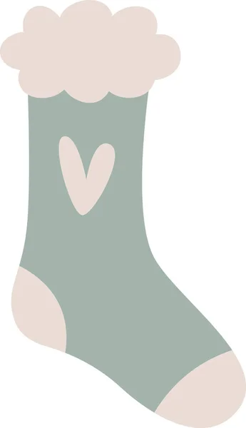 Çorap Giysileri Simge Vektörü Llüstrasyonu — Stok Vektör