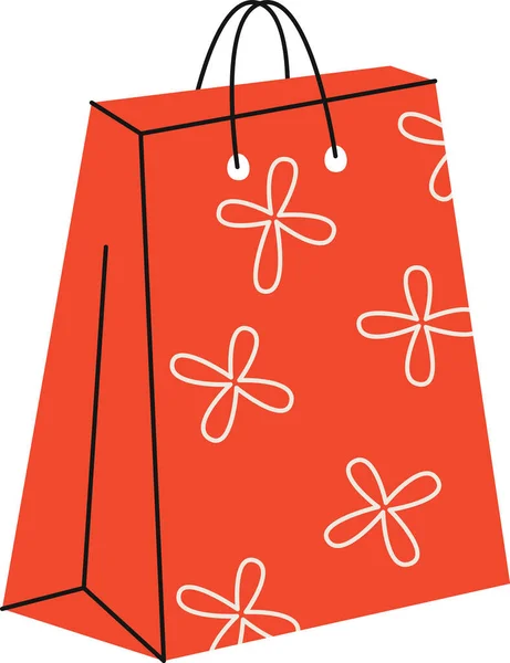 Shopping Paper Bag Illustrazione Vettoriale — Vettoriale Stock