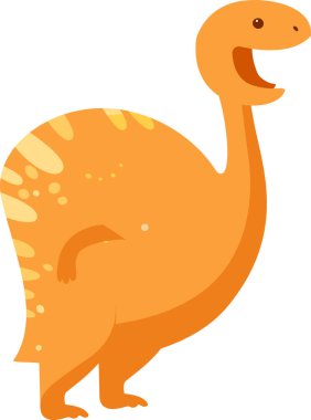 Haykıran Dinozor Hayvan Vektörü İllüstrasyonu