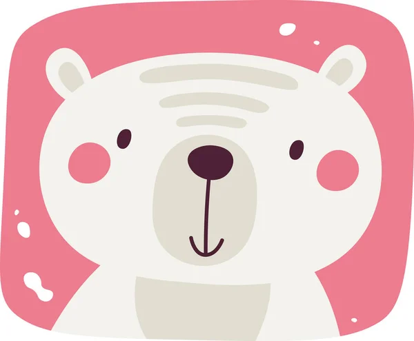 Εικονογράφηση Διανύσματος Πολικής Αρκούδας — Διανυσματικό Αρχείο