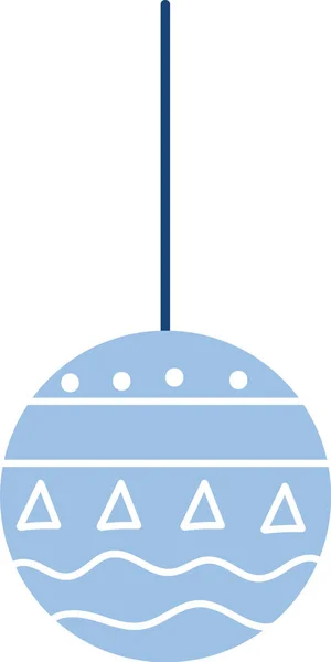 Weihnachtsbaum Spielzeug Vektor Illustration — Stockvektor