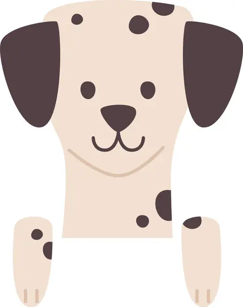 Cão Animal Vector Ilustração — Vetor de Stock