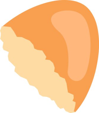 Tavuk Yumurtası Kabuk Vektörü İllüstrasyonu