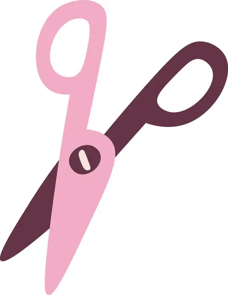 Scissors Craft Tool Vector Illustration — Stock Vector